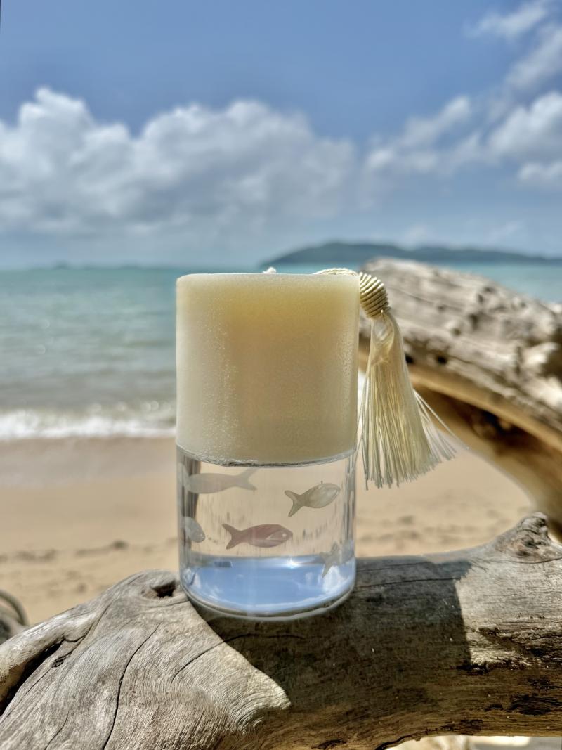070 Soy candle and epoxy resin