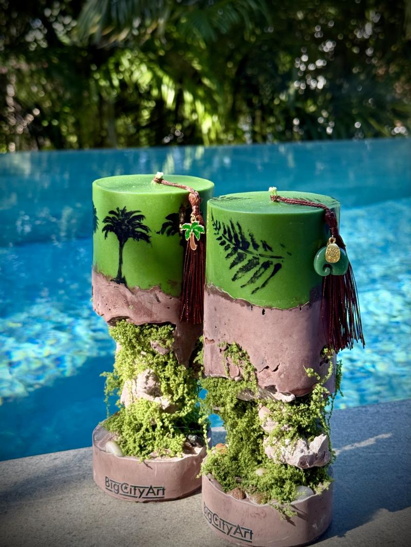 087 Kit 2 soy candle