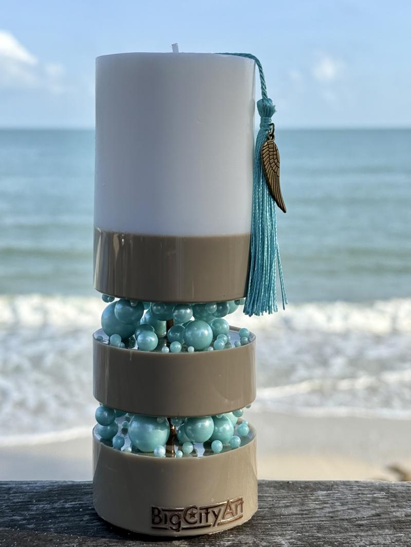 088 Soy candle and epoxy resin