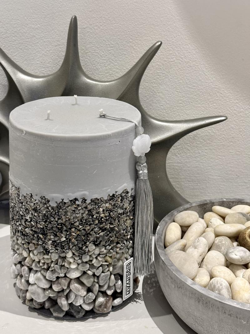 093 Large and heavy interior soy candle